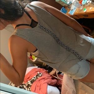 Tank top with design on back